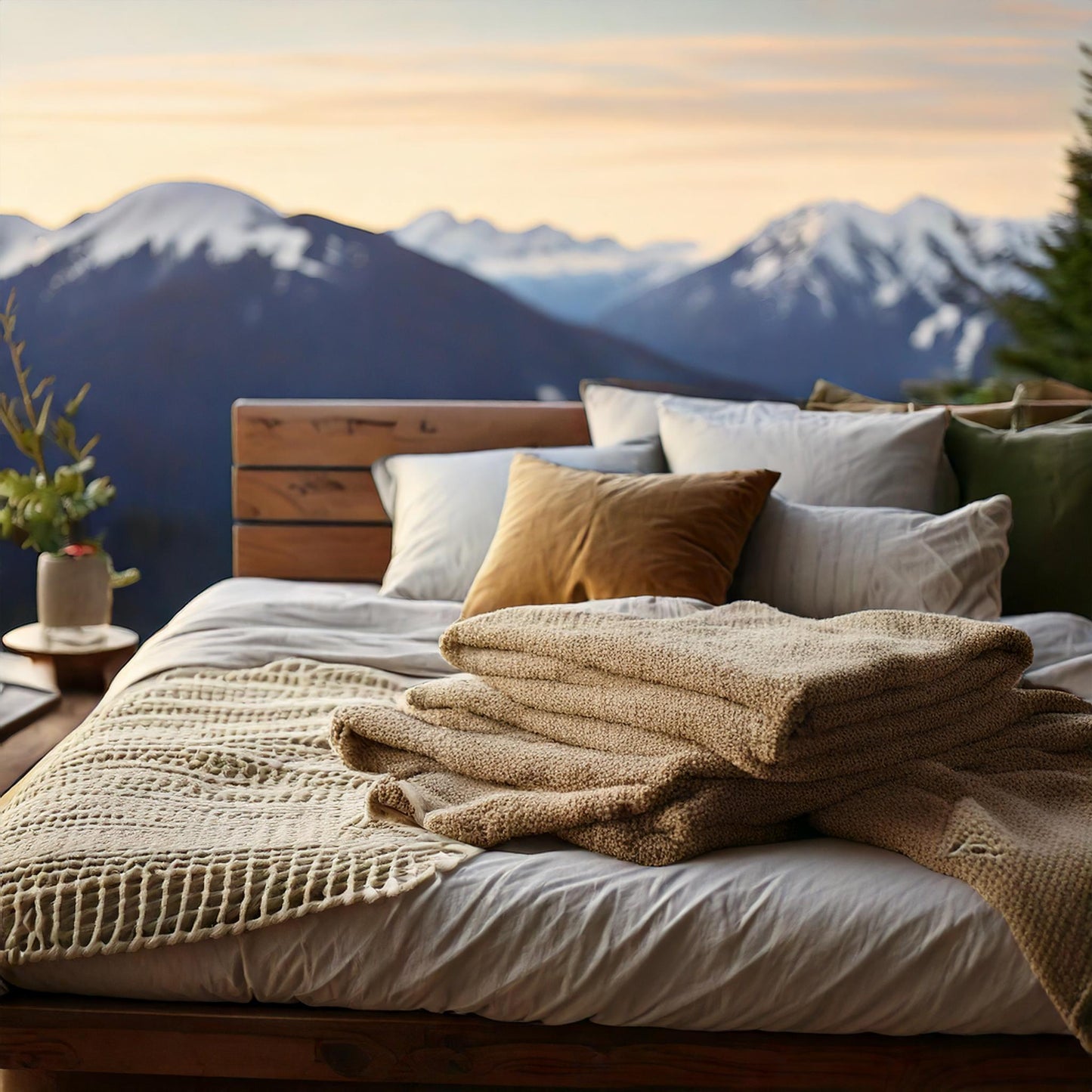 Duvet cover + towels set